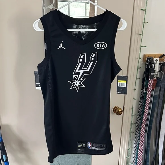 Nike Air Jordan NBA All Star Kawhi Leonard San Antonio Spurs Jersey Small 40 New - Picture 1 of 7